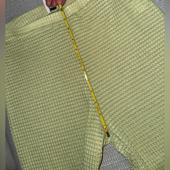 FWB Princess Polly us 4 green wafflw beach pants SANTA MONICA GREEN - Picture 5 of 11